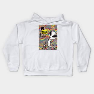 More Acid Please Kids Hoodie